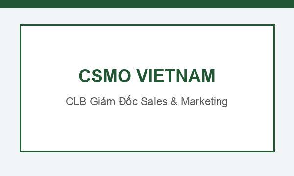 CSMO Việt Nam — CLB Giám Đốc Sales & Marketing Việt Nam