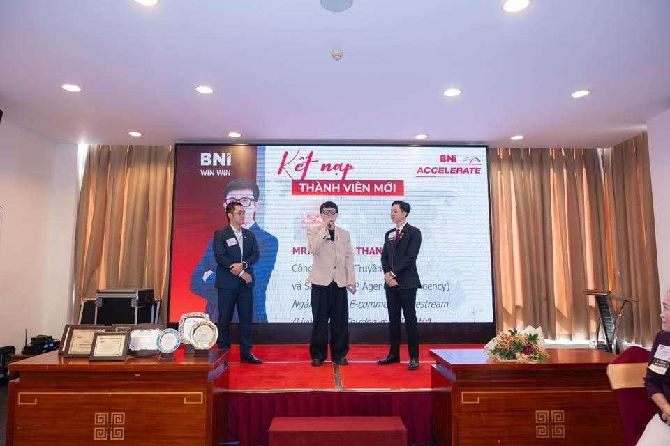 ĐẠI DIỆN VELA CONNECT CHÍNH THỨC GIA NHẬP BNI WIN WIN CHAPTER