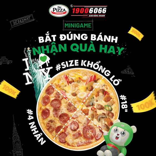 THE PIZZA COMPANY - CHIẾN DỊCH TRUYỀN THÔNG SOCIAL POST CHO THƯƠNG HIỆU THE PIZZA COMPANY - Hình minh họa 1